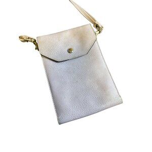 Small Leather Mini Purse Crossbody Bag With Snap Closure Adjustable Strap